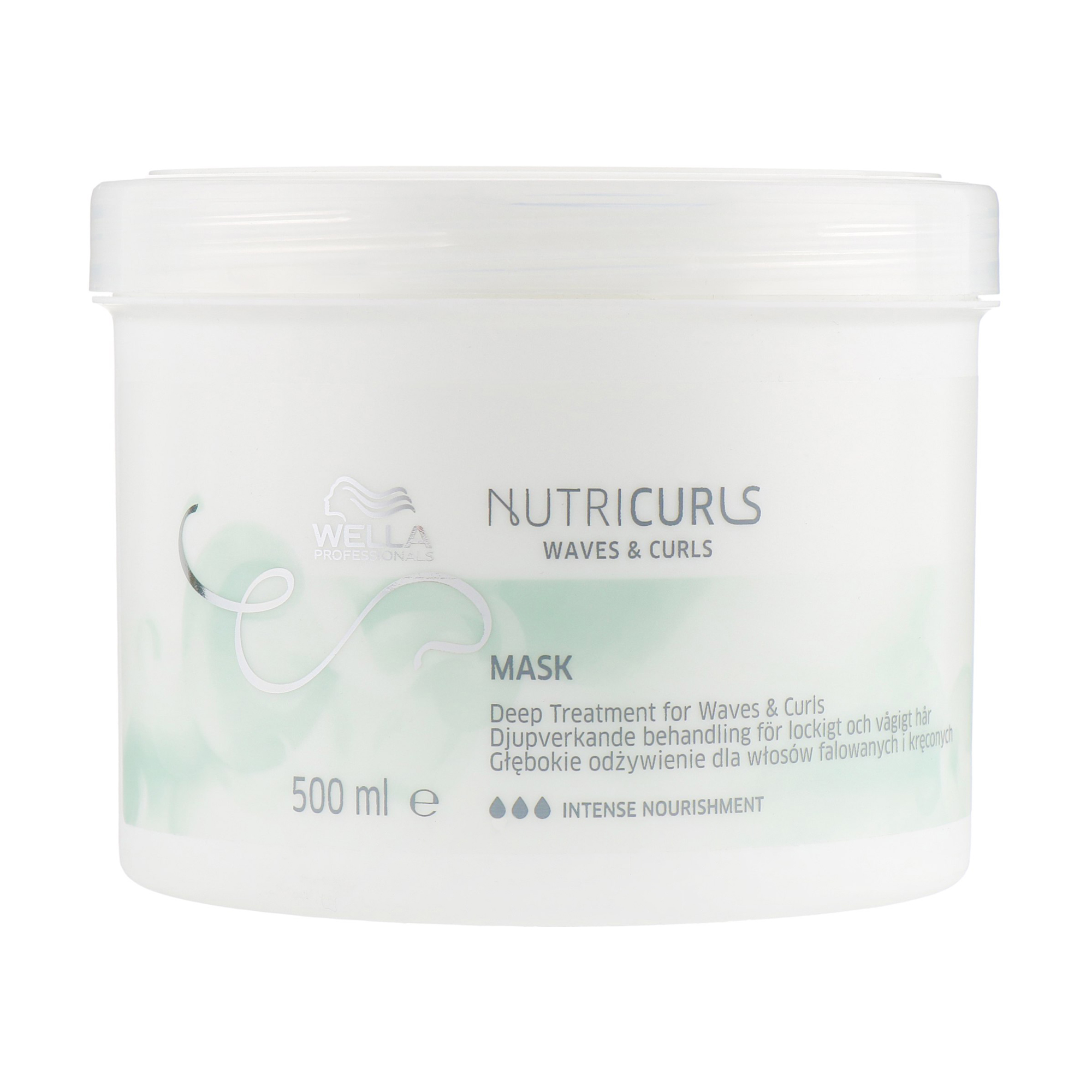 Інтенсивна живильна маска Wella Professionals Nutricurls Waves And Curls Mask для хвилястого волосся, 500 мл